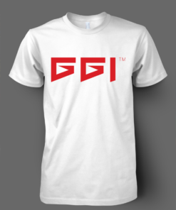GGI Essential Shirt (White and Red)